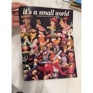 Disneyland 1974 IT'S A SMALL WORLD Pictorial SOUVENIR Paperback BOOK